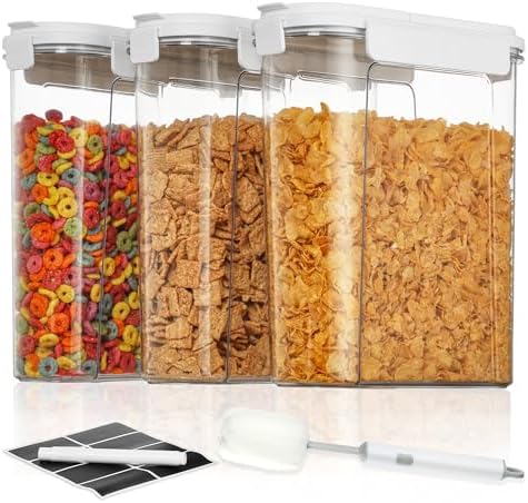 Cereal Containers Set — 3 PCS