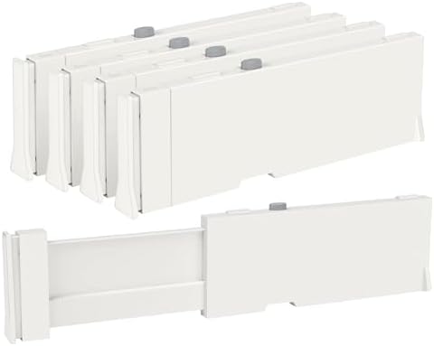 Drawer Dividers for Clothes 4 Pack