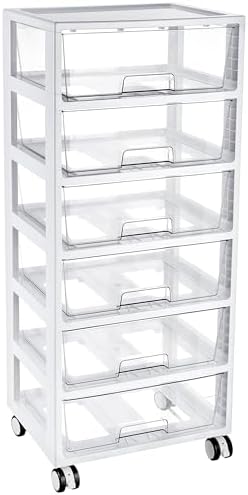 Rolling Drawer Cart — 6 Tier