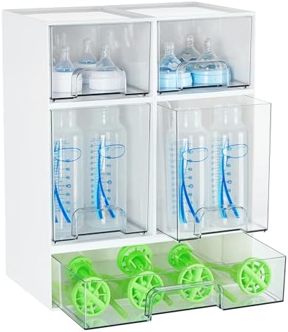 Stackable Storage Drawers Set of 5